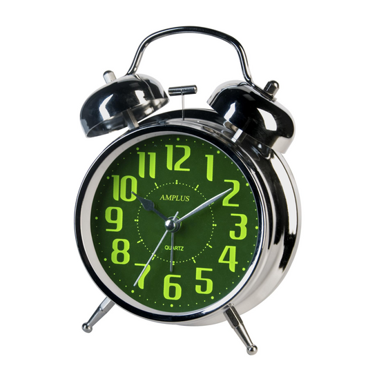 AMPLUS D/BELL ALARM CLOCK PT257
