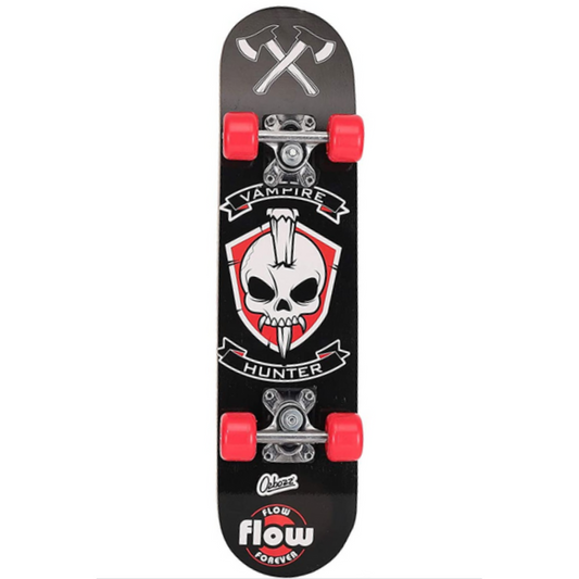 Ozbozz  Wooden Skateboard 24"- Red Wheels