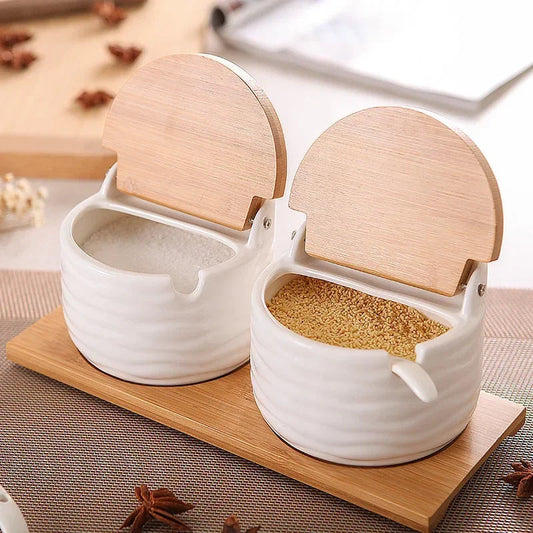 S3541 Eco-Friendly Ceramic Spice Shakers with CE Certification