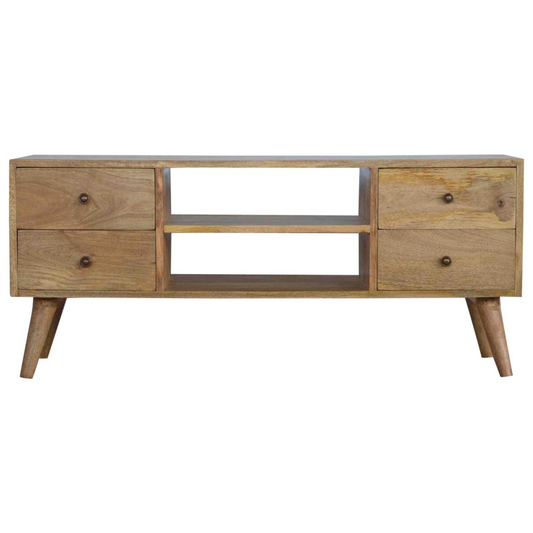 Artisan Furniture Solid Wood Nordic Entertainment Unit