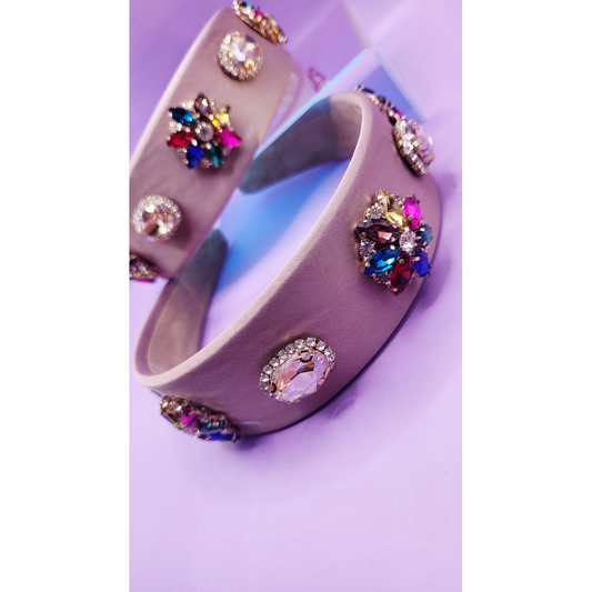 Bright Flower Crystal Hair band