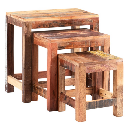 Coastal  Nest Of 3 Tables