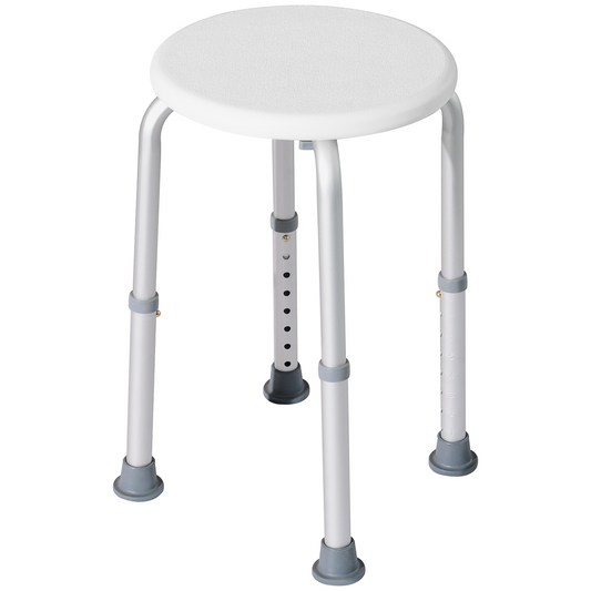 Bath Chair Shower Seat Safety Bathroom Elderly Aids Adjustable Position HOMCOM