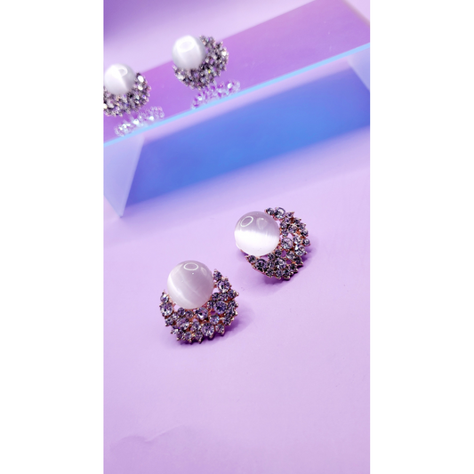 Illume Crystal Non Pierced Clip On Earrings