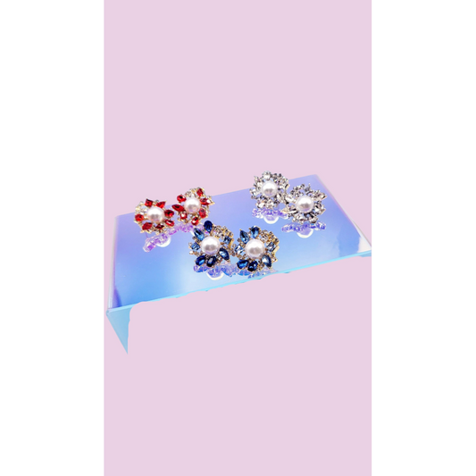 Perfection Crystal Stud Earrings