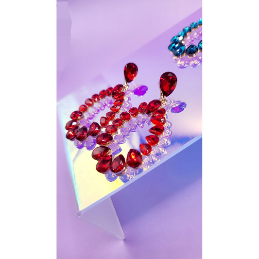 Glimmer Crystal Drop and Dangle Earrings