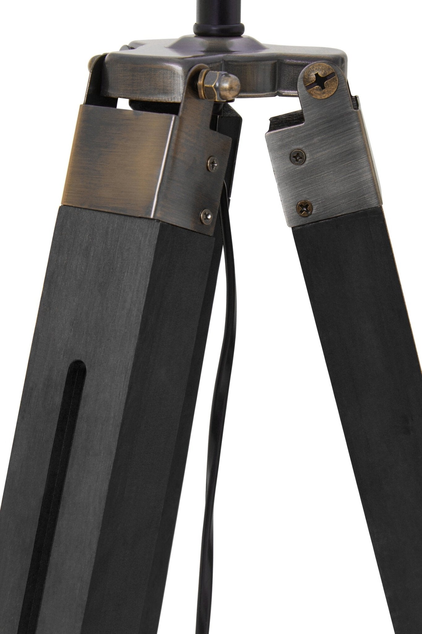 Malvern Tripod Floor Lamp With Black Base | Luxury Home Accessories | Heulog Glow