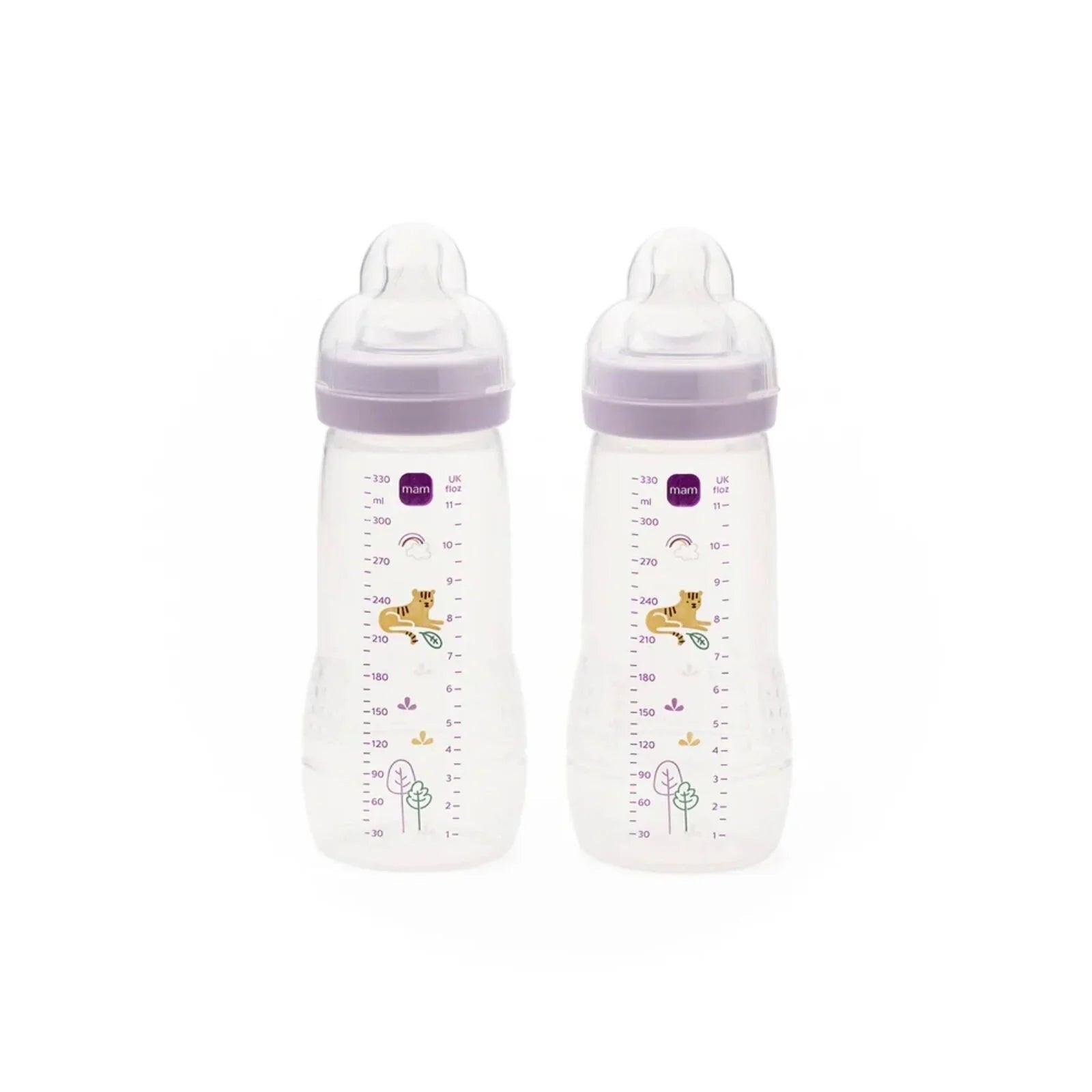 MAM Easy Active Bottle 330ml Pack of 2 | Luxury Home Accessories | Heulog Glow