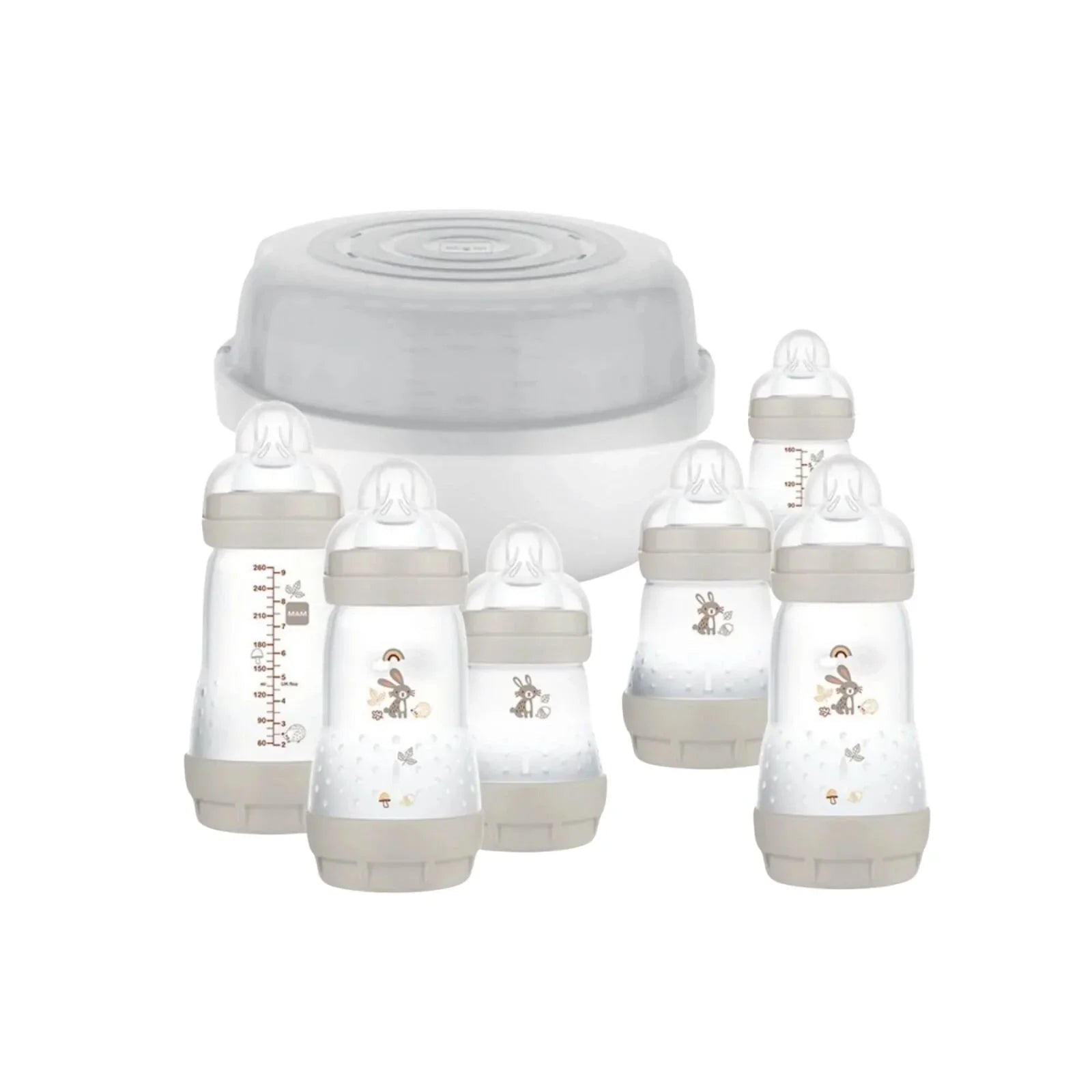 MAM Easy Start Bottle & Microwave Steriliser Set | Luxury Home Accessories | Heulog Glow
