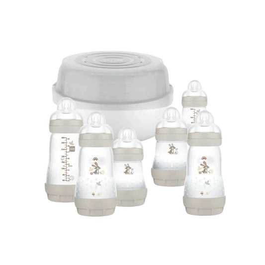 MAM Easy Start Bottle & Microwave Steriliser Set | Luxury Home Accessories | Heulog Glow