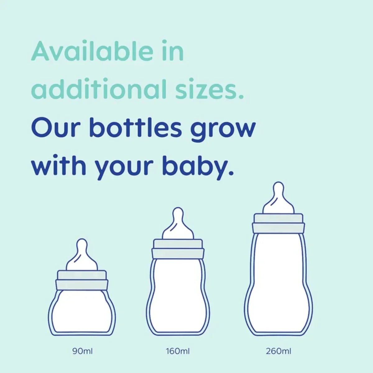 MAM Feel Good Glass Bottle 170ml | Luxury Home Accessories | Heulog Glow