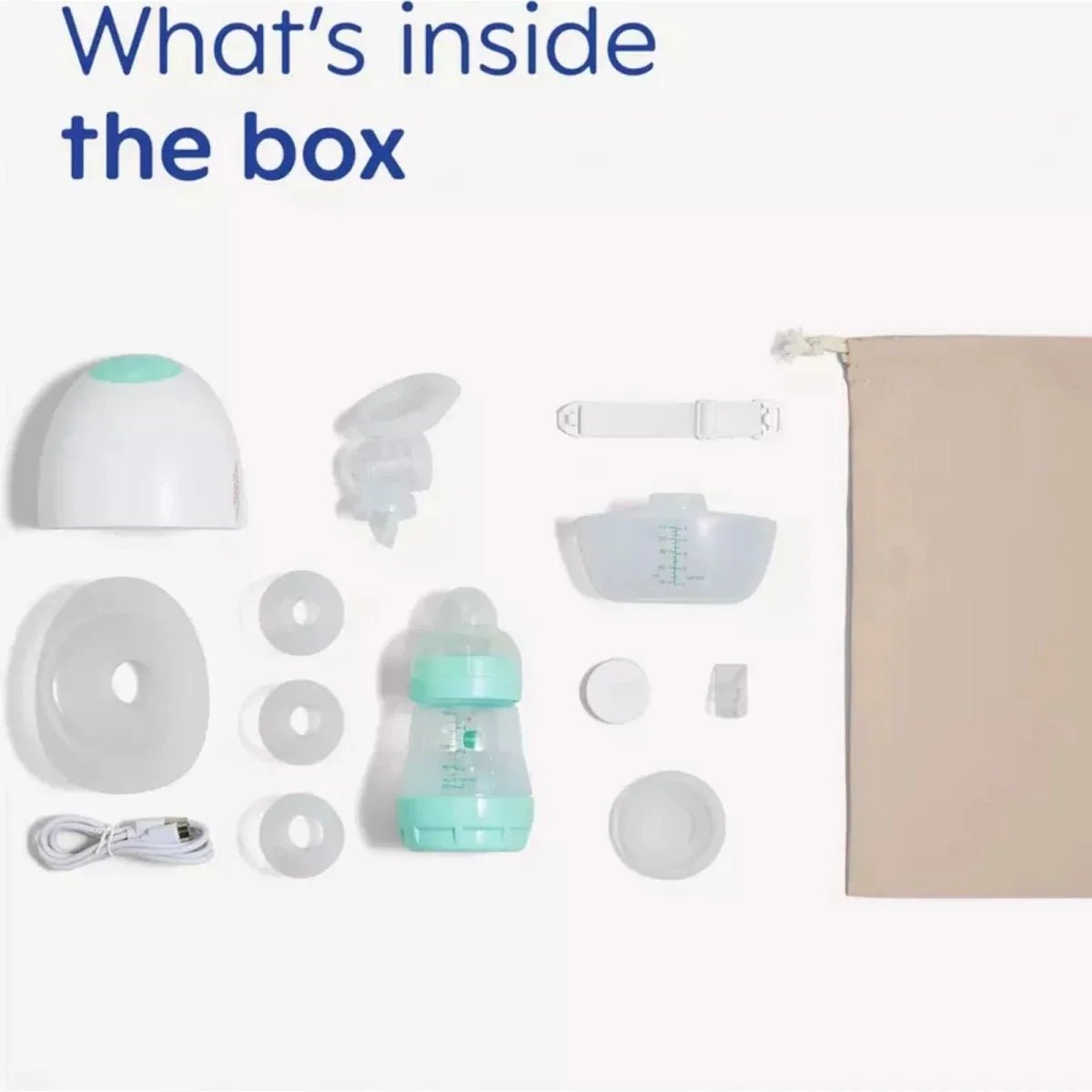 MAM Move Wearable Single Breast Pump | Luxury Home Accessories | Heulog Glow