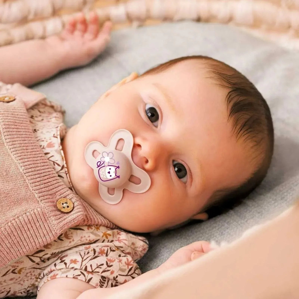 MAM Original Start Soother 0-2 months Pack of 2 - Pink | Luxury Home Accessories | Heulog Glow