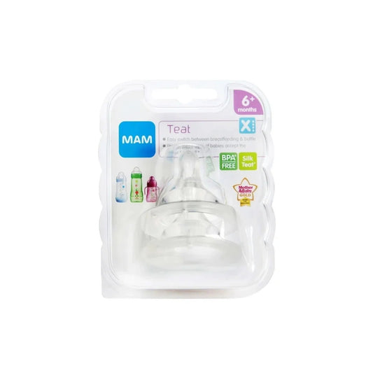 MAM SkinSoft Silicone Teat Newborn Pack of 2 | Luxury Home Accessories | Heulog Glow