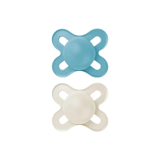 MAM Start Soother 0-2 months Pack of 2 - Blue | Luxury Home Accessories | Heulog Glow