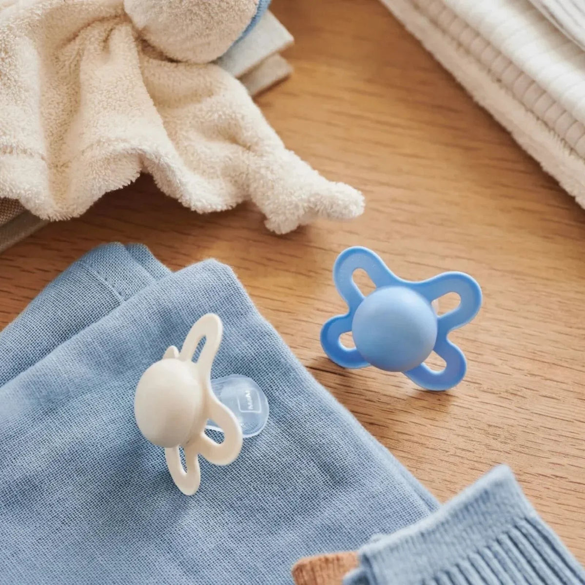 MAM Start Soother 0-2 months Pack of 2 - Blue | Luxury Home Accessories | Heulog Glow