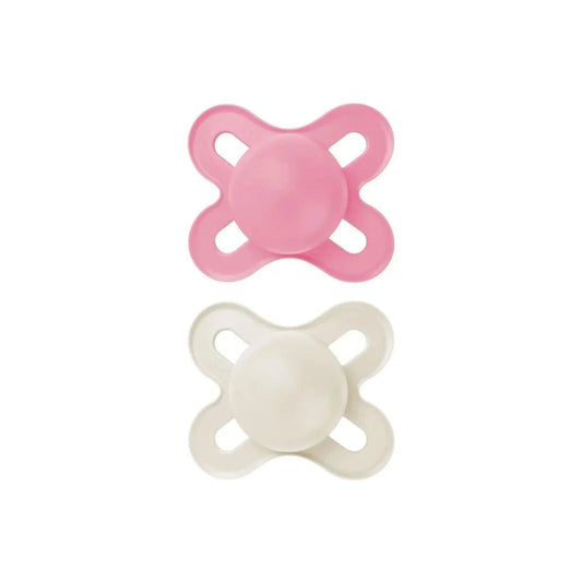 MAM Start Soother 0-2 months Pack of 2 - Pink | Luxury Home Accessories | Heulog Glow