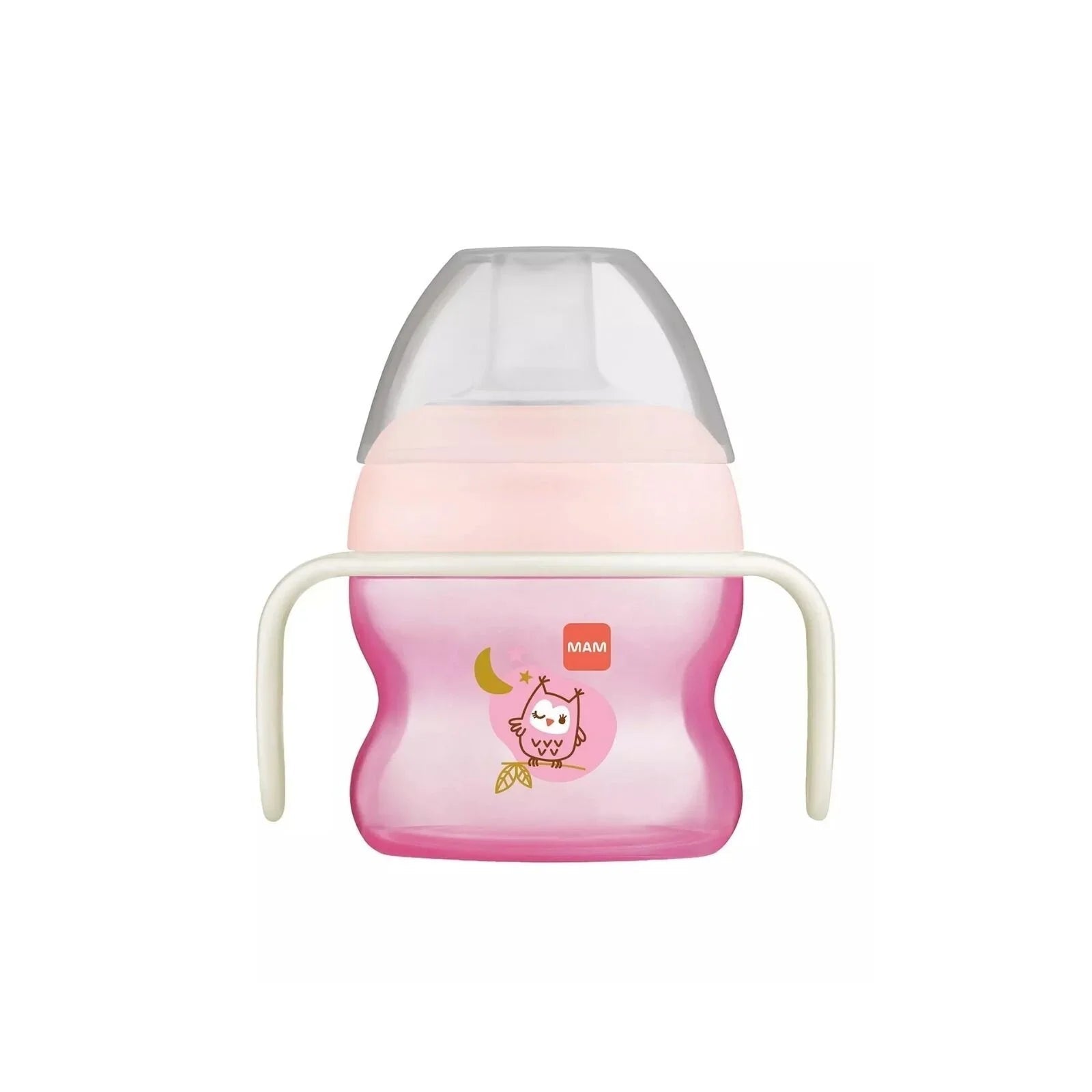 MAM Starter Cup & Glow with Handles 150 ml - Pink | Luxury Home Accessories | Heulog Glow