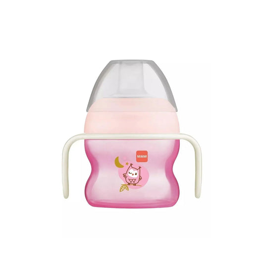 MAM Starter Cup & Glow with Handles 150 ml - Pink | Luxury Home Accessories | Heulog Glow