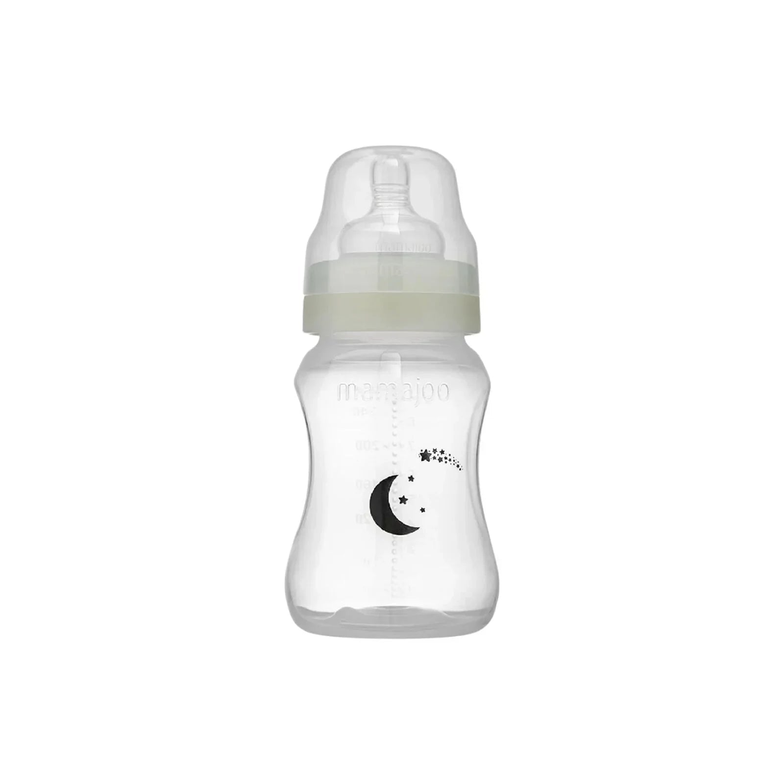 Mamajoo Anti-Colic Glow PP Baby Bottle 6+ months 250ml | Luxury Home Accessories | Heulog Glow