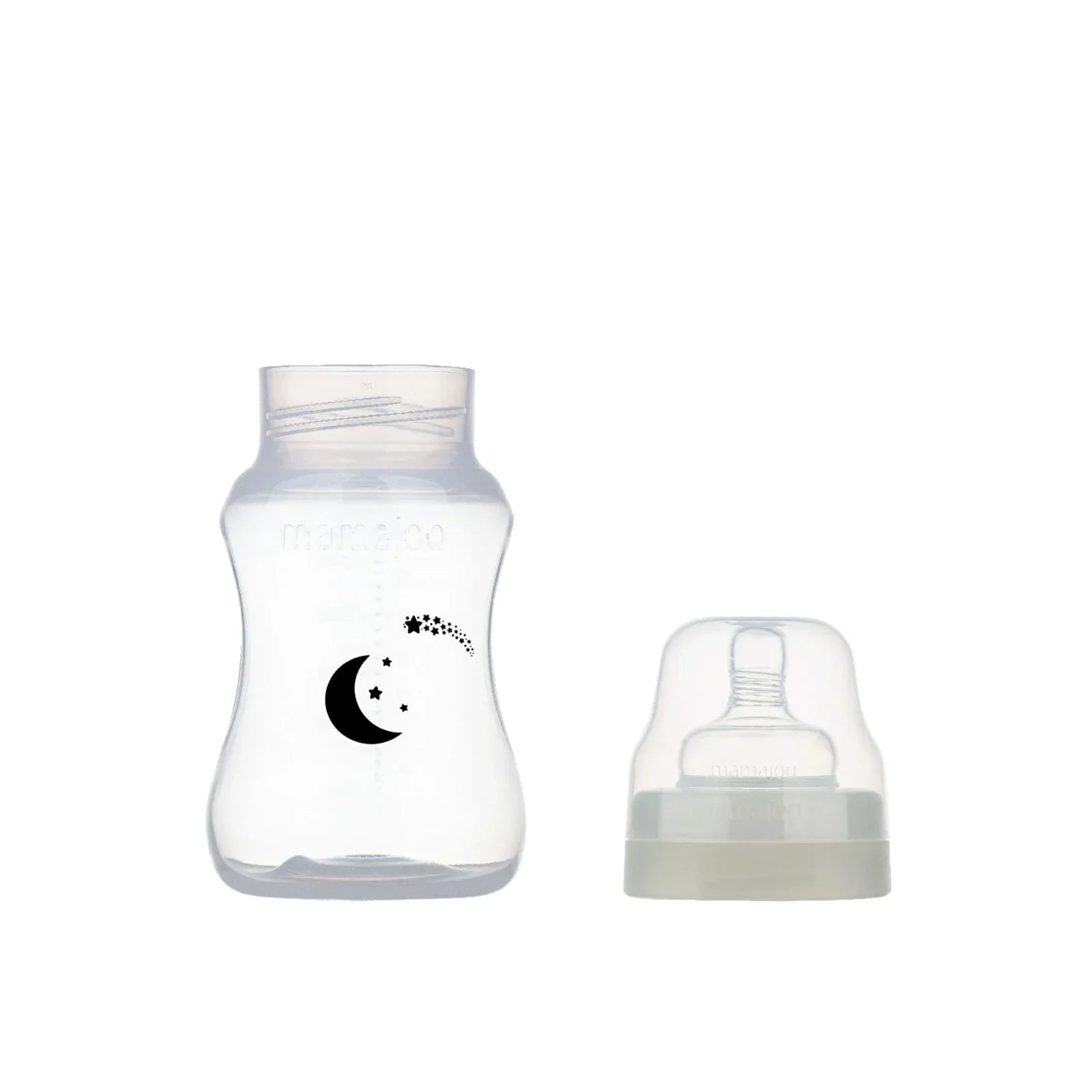 Mamajoo Anti-Colic Glow PP Baby Bottle 6+ months 250ml | Luxury Home Accessories | Heulog Glow