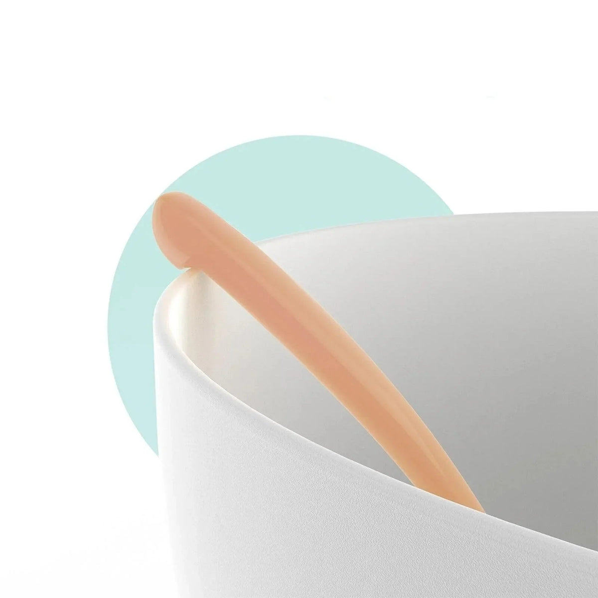 Mamajoo Silicone Spoons with Case Pack of 2 - Powder Pink & Blush | Luxury Home Accessories | Heulog Glow