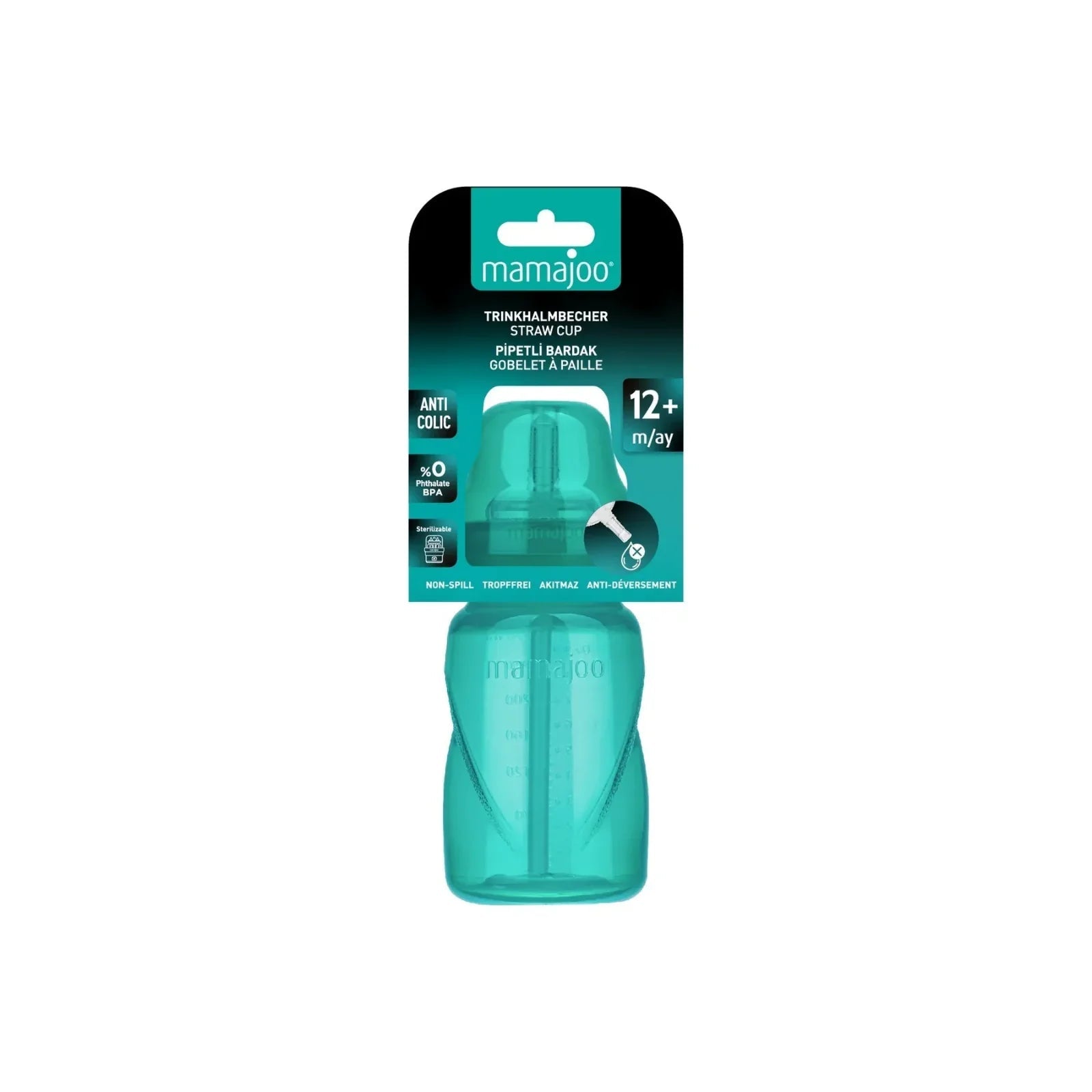 Mamajoo Training Cup 12+ months 270ml - Green | Luxury Home Accessories | Heulog Glow