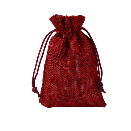 Manufacturers Wholesale Drawstring Linen Bag Mini Rope Linen Jewelry Packaging Gift Bag Bundle Mouth Small Cloth Bag | Luxury Home Accessories | Heulog Glow