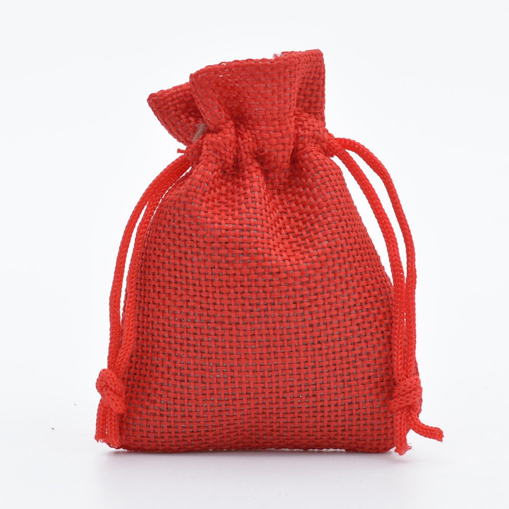 Manufacturers Wholesale Drawstring Linen Bag Mini Rope Linen Jewelry Packaging Gift Bag Bundle Mouth Small Cloth Bag | Luxury Home Accessories | Heulog Glow