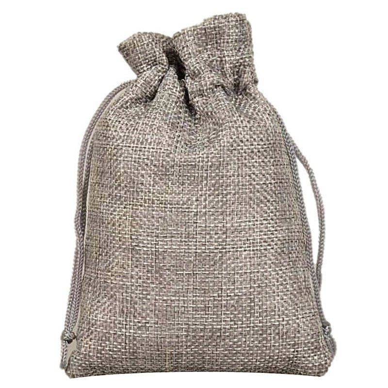 Manufacturers Wholesale Drawstring Linen Bag Mini Rope Linen Jewelry Packaging Gift Bag Bundle Mouth Small Cloth Bag | Luxury Home Accessories | Heulog Glow