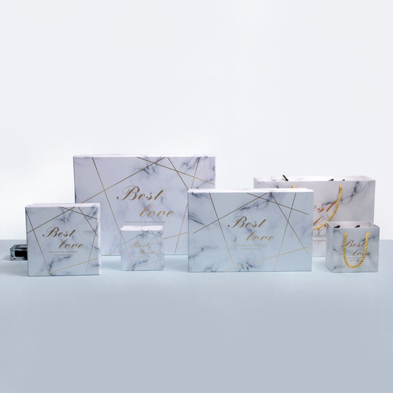 Marbled Valentine's Day Gift Box | Luxury Home Accessories | Heulog Glow