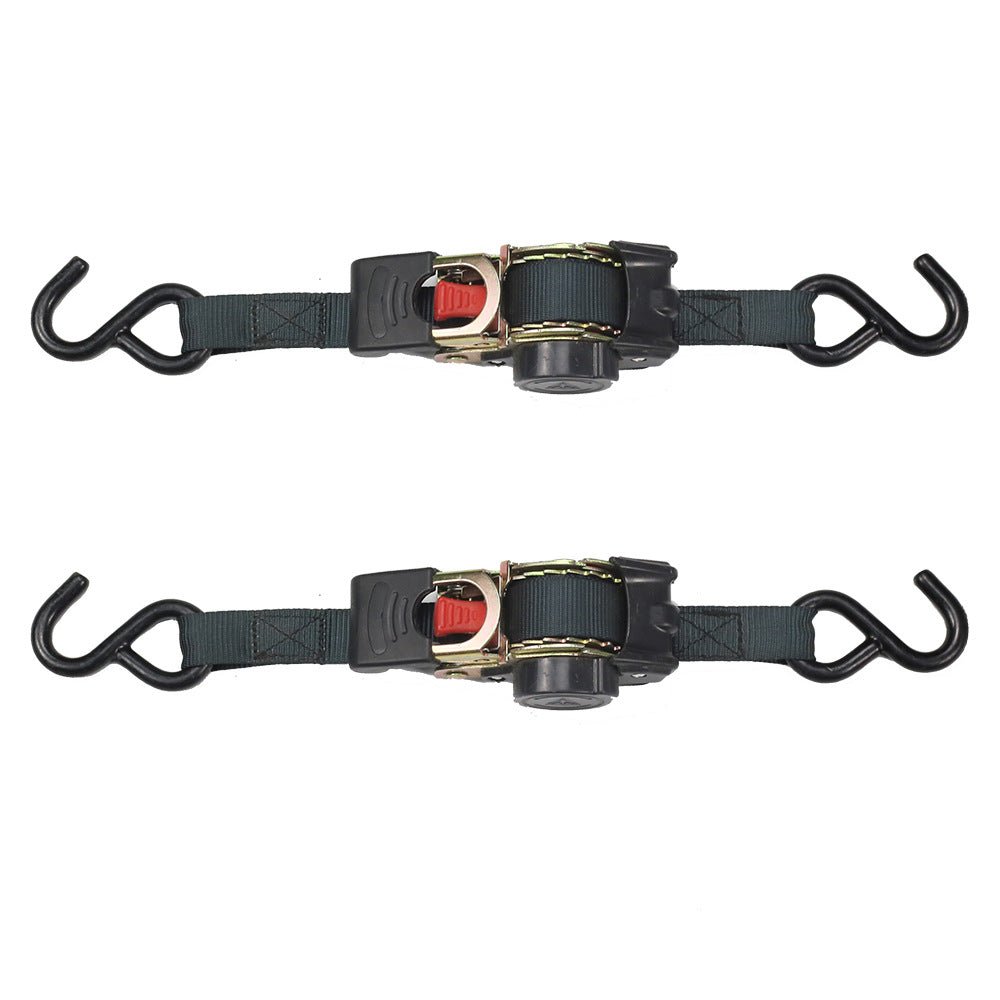 Marine Automatic Telescopic Tensioner With S-hook 2 Inches X 6 Feet And 8.8 Grade Installation Bolts | Luxury Home Accessories | Heulog Glow