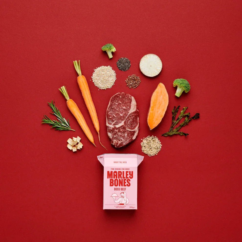 Marley Bones Pantry Fresh® Beef 390g x 12 | Luxury Home Accessories | Heulog Glow