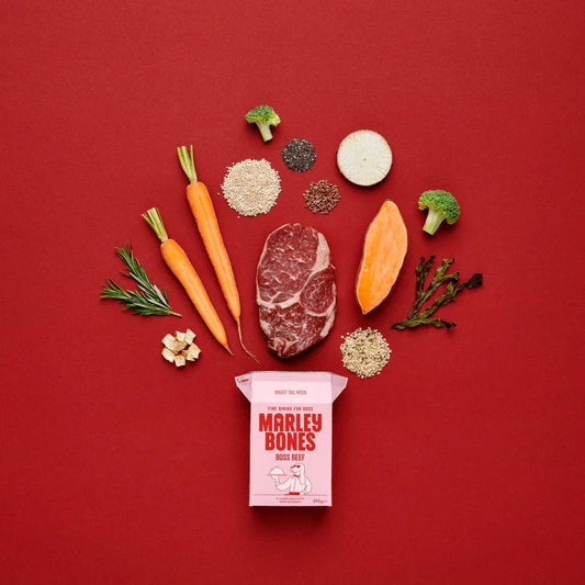 Marley Bones Pantry Fresh® Beef 390g x 12 | Luxury Home Accessories | Heulog Glow