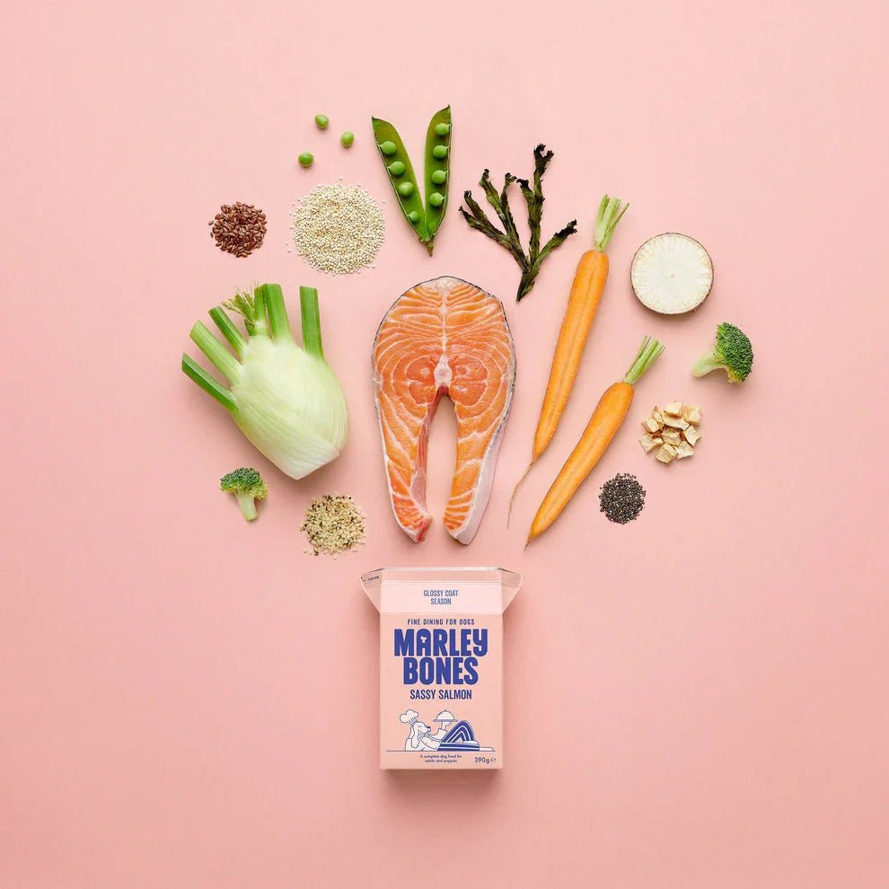 Marley Bones Pantry Fresh® Salmon 390g x 12 | Luxury Home Accessories | Heulog Glow
