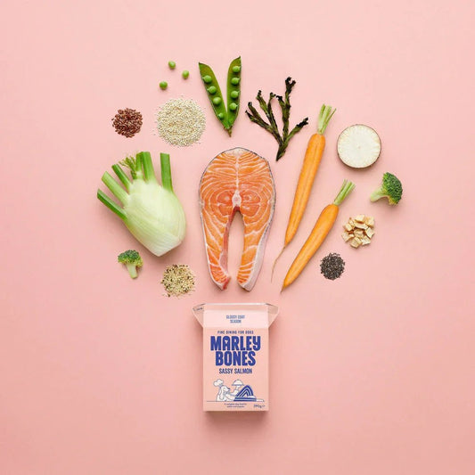 Marley Bones Pantry Fresh® Salmon 390g x 12 | Luxury Home Accessories | Heulog Glow