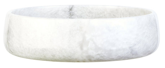 Marmore Round White Marble Bowl | Luxury Home Accessories | Heulog Glow