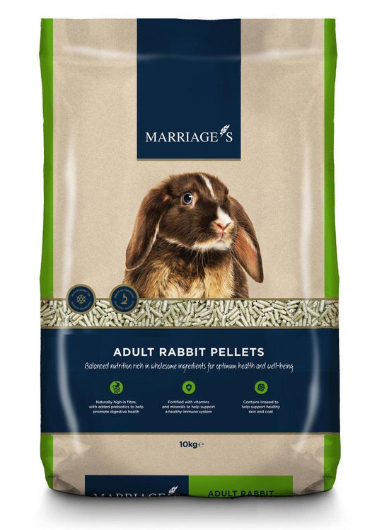 Marriages Adult Rabbit Pellets 4KG | Luxury Home Accessories | Heulog Glow