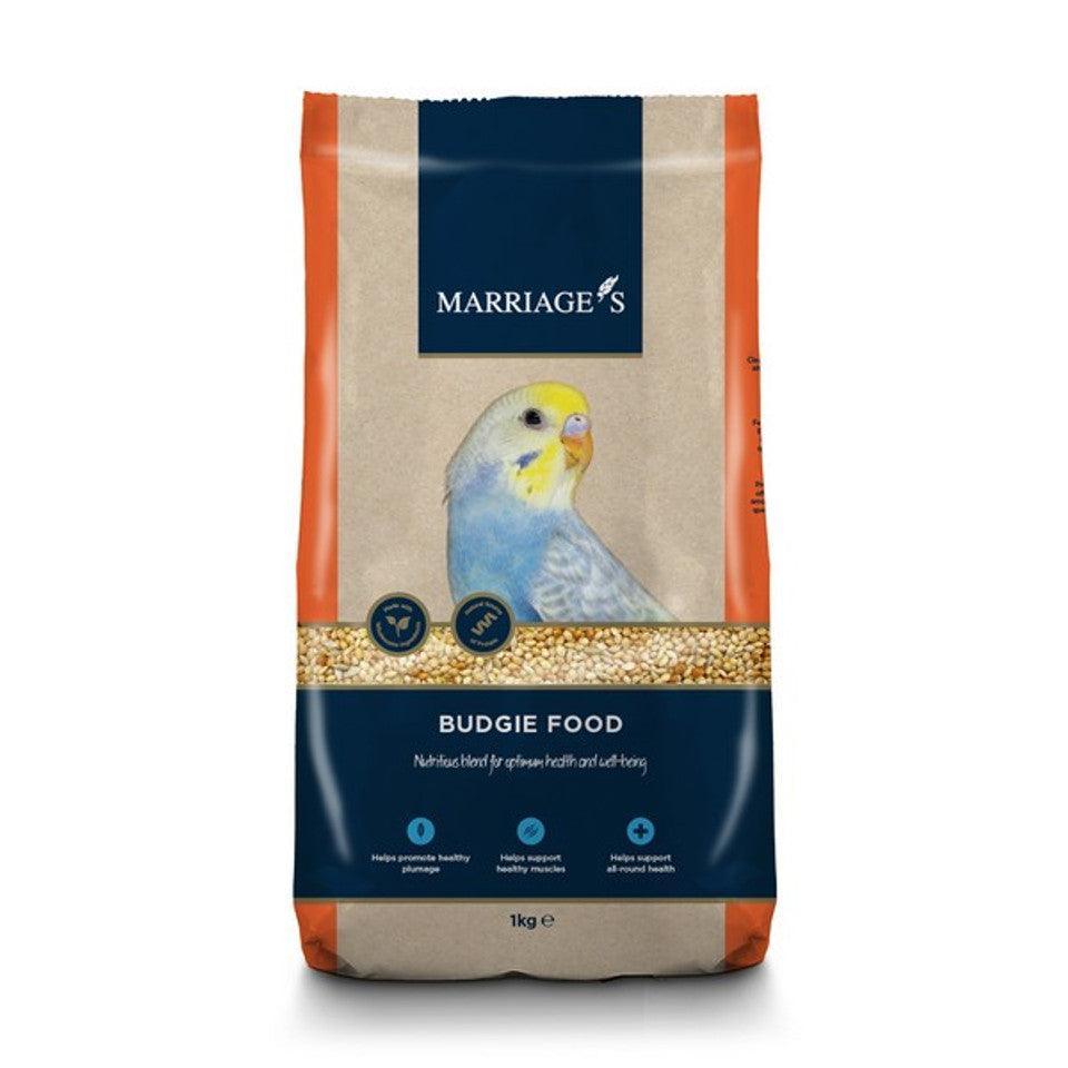 Marriages Budgie Food 1Kg | Luxury Home Accessories | Heulog Glow