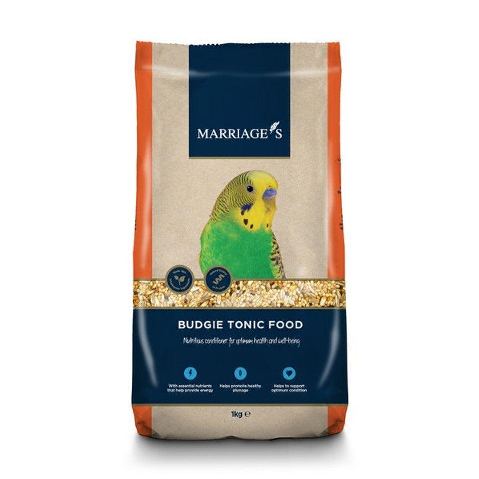 Marriages Budgie Tonic Food 1Kg | Luxury Home Accessories | Heulog Glow