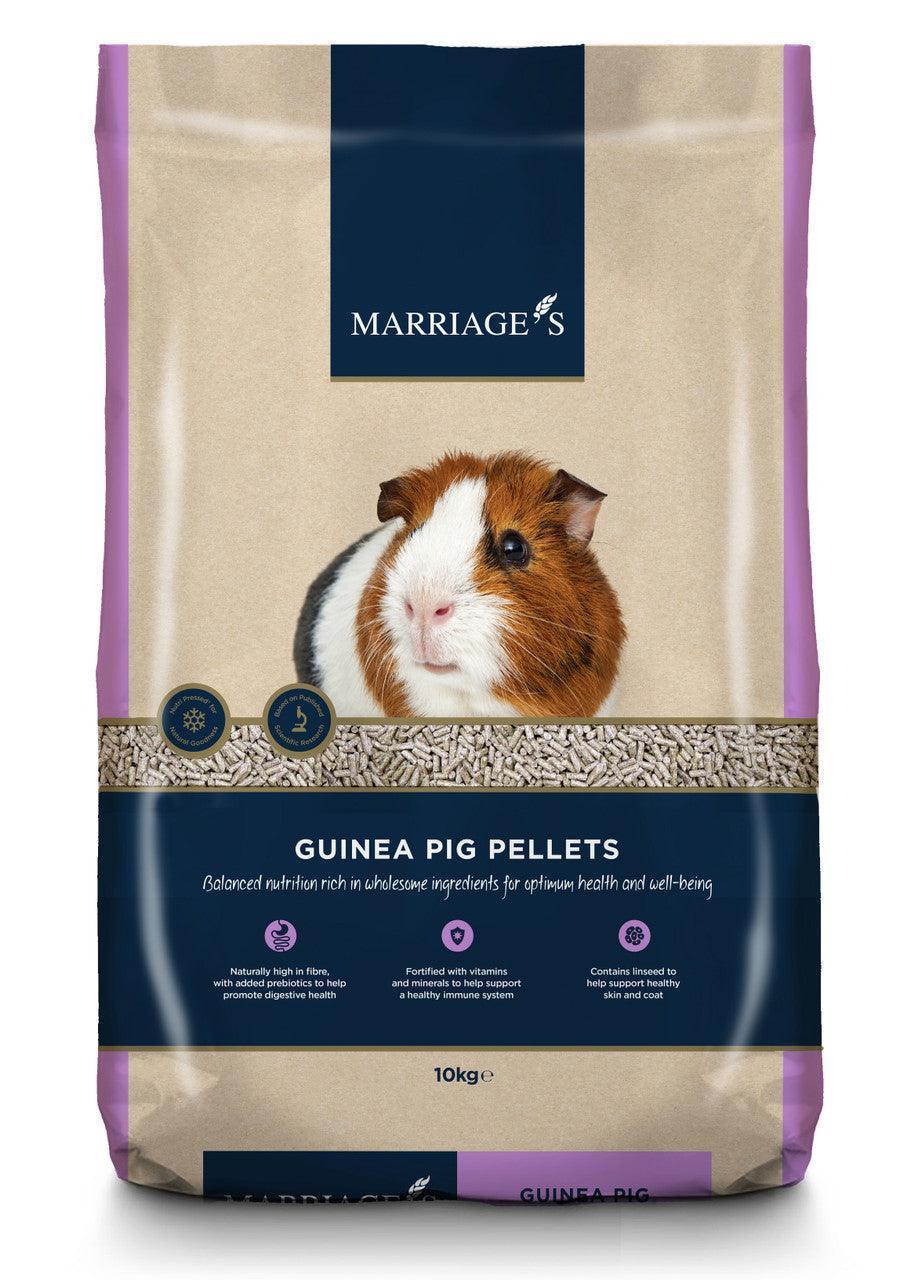 Marriages Guinea Pig Pellets 10KG | Luxury Home Accessories | Heulog Glow