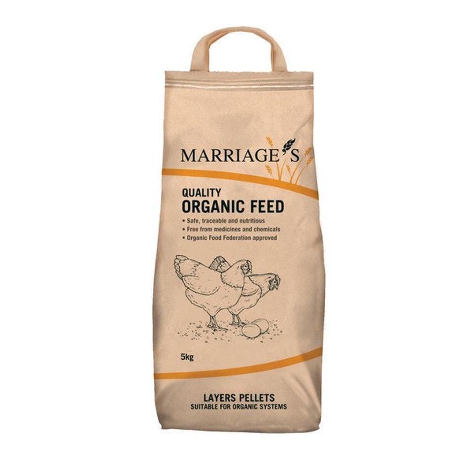 Marriages Organic Layers Pellets 5kg | Luxury Home Accessories | Heulog Glow