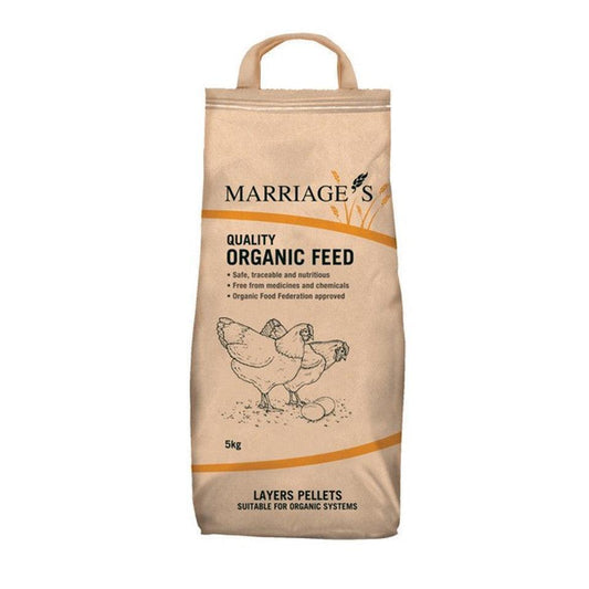 Marriages Organic Layers Pellets 5kg | Luxury Home Accessories | Heulog Glow
