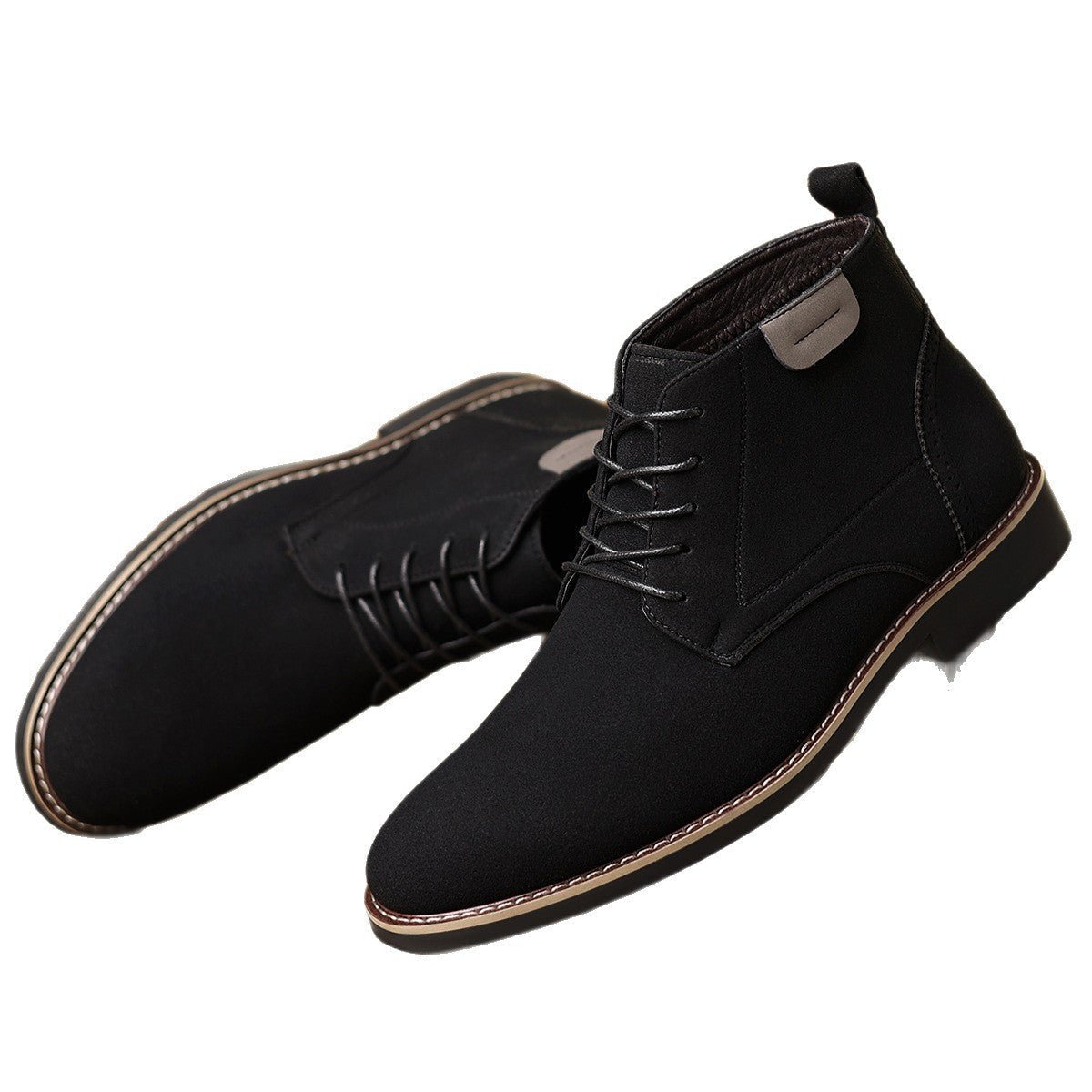 Martin Boots Men's British Style High-top Leather Shoes | Luxury Home Accessories | Heulog Glow