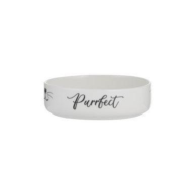 Mason Cash Purrfect Cat Bowl 13x4cm | Luxury Home Accessories | Heulog Glow