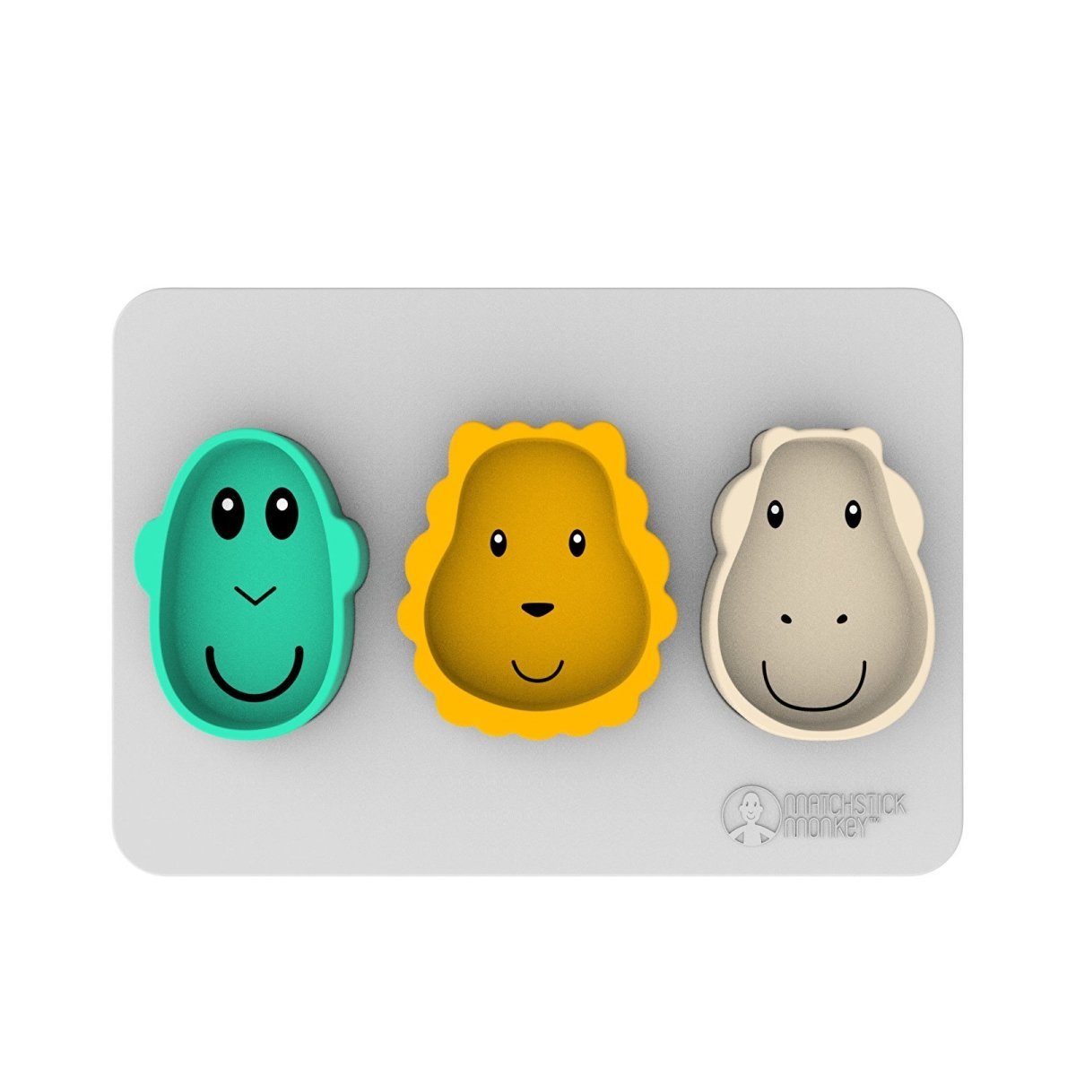 Matchstick Monkey Animal Snack Mat | Luxury Home Accessories | Heulog Glow