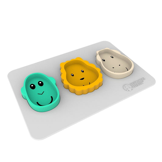 Matchstick Monkey Animal Snack Mat | Luxury Home Accessories | Heulog Glow