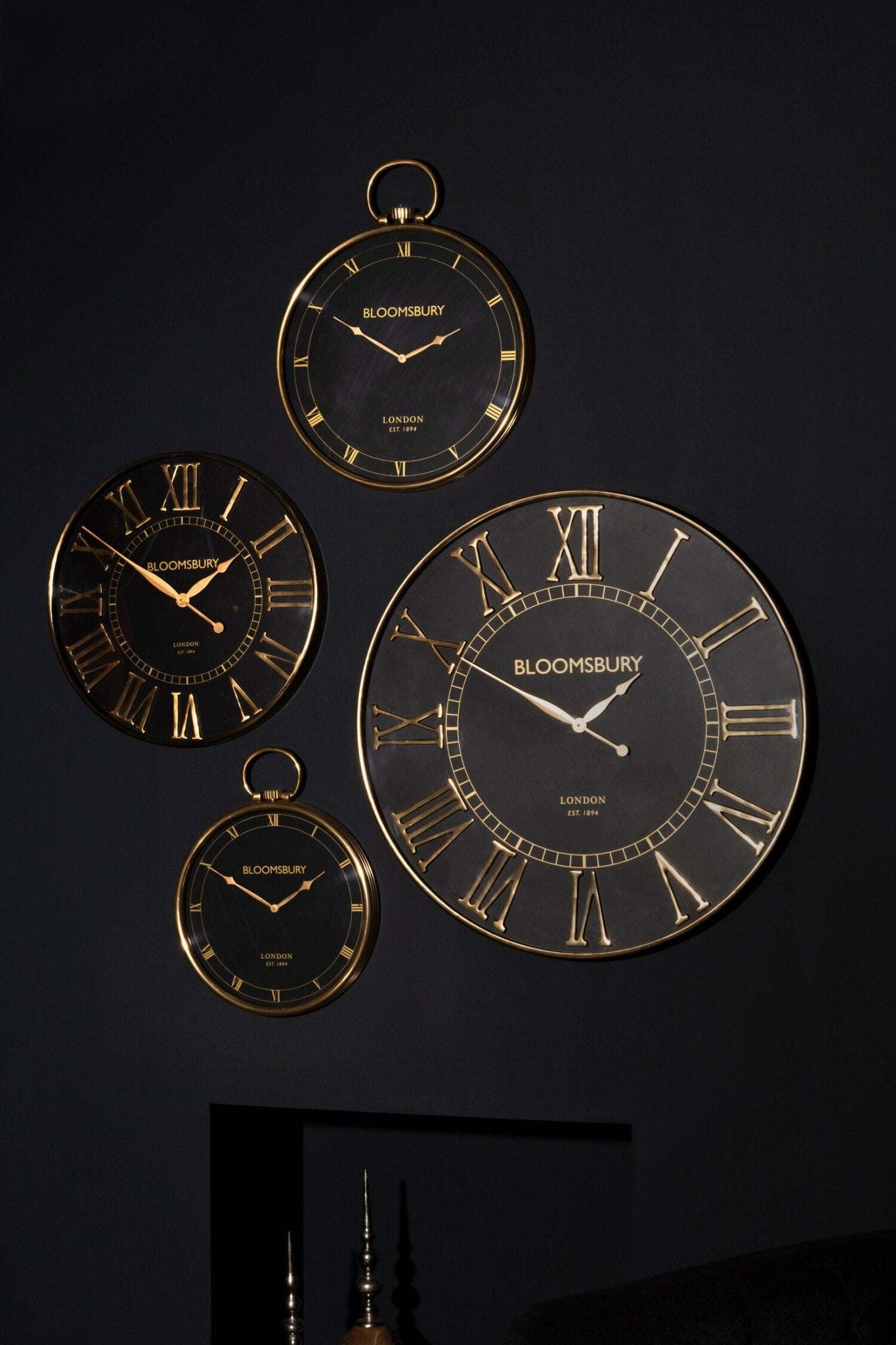 Mateo Pocket Watch Design Large Wall Clock | Luxury Home Accessories | Heulog Glow