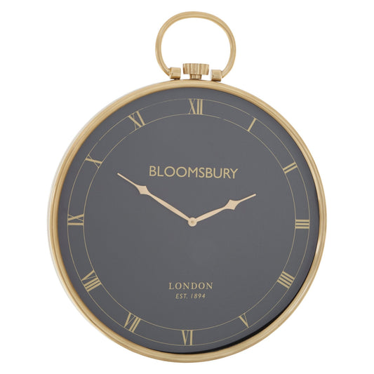 Mateo Pocket Watch Design Large Wall Clock | Luxury Home Accessories | Heulog Glow