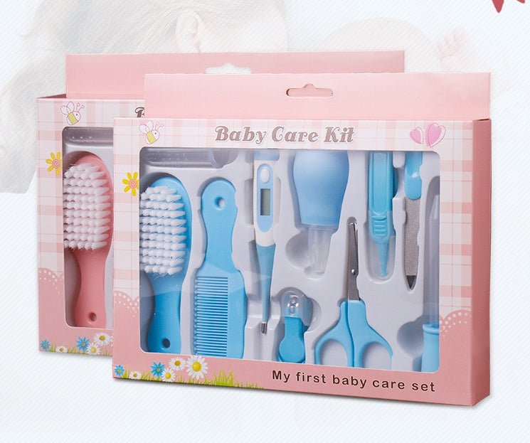 Maternal and Infant Thermometer Feeding Nasal Nasal Care 10 Piece Set Baby Manicure Clamp Nail Clipper Set | Luxury Home Accessories | Heulog Glow